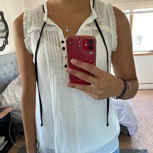 Daniel Rainn White tank top
